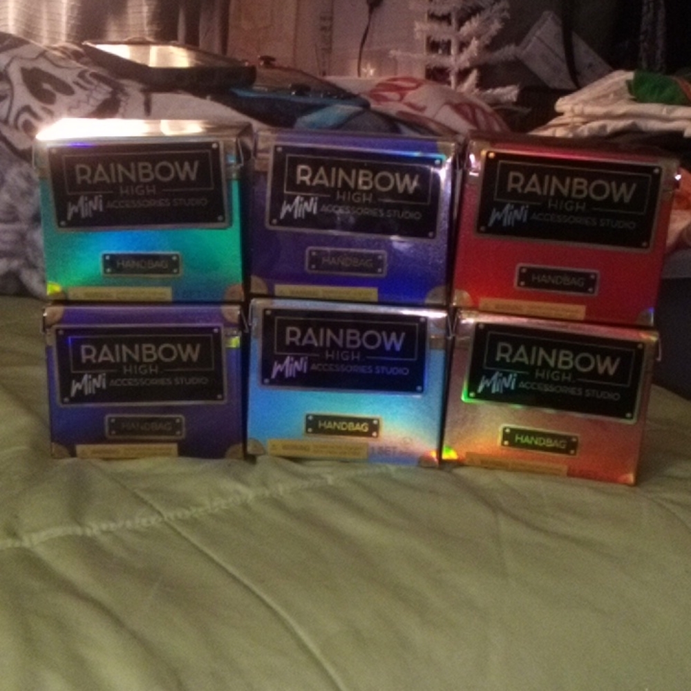 Rainbow High Handbag accessories.